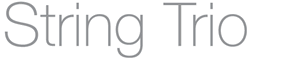 String Trio